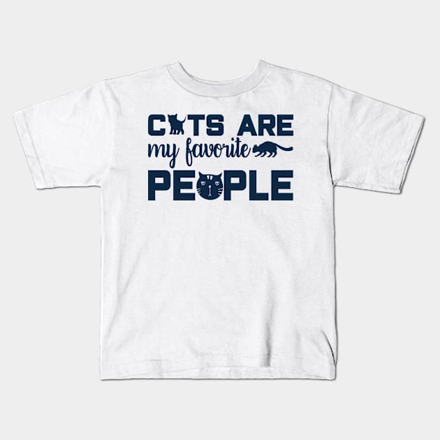Cat Kids T-Shirt by Shop Ovov